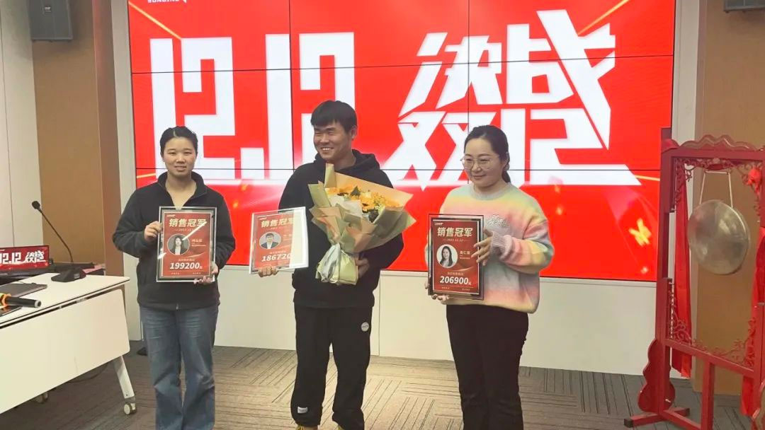 双12狂欢，圆满结束！